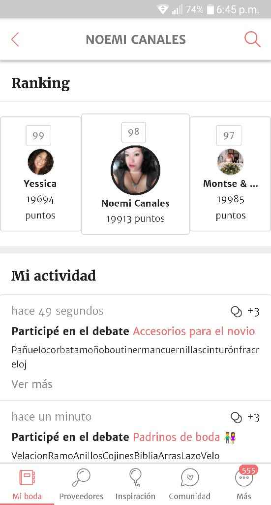 Ya estoy en el Ranking 100!! - 21