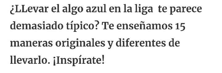 Tu algo azul!! 15 ideas para llevarlo - 2