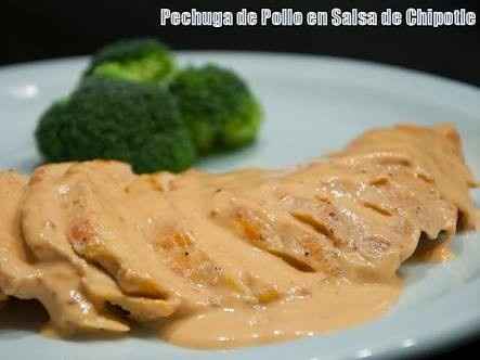 Mi platillo Master Chef Pollo con Champiñones en crema de chipotle - 1