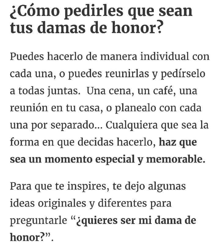 Damas: Ideas para pedirles que sean sus Damas de Honor!! - 3