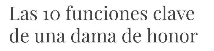 Damas: Funciones Claves - 1