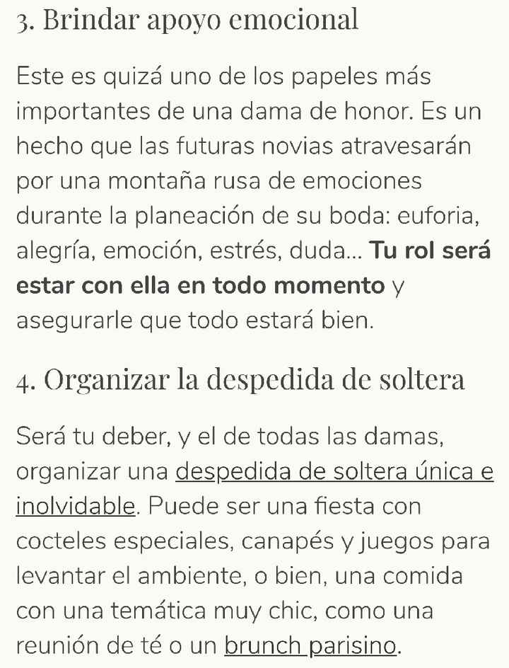 Damas: Funciones Claves - 4