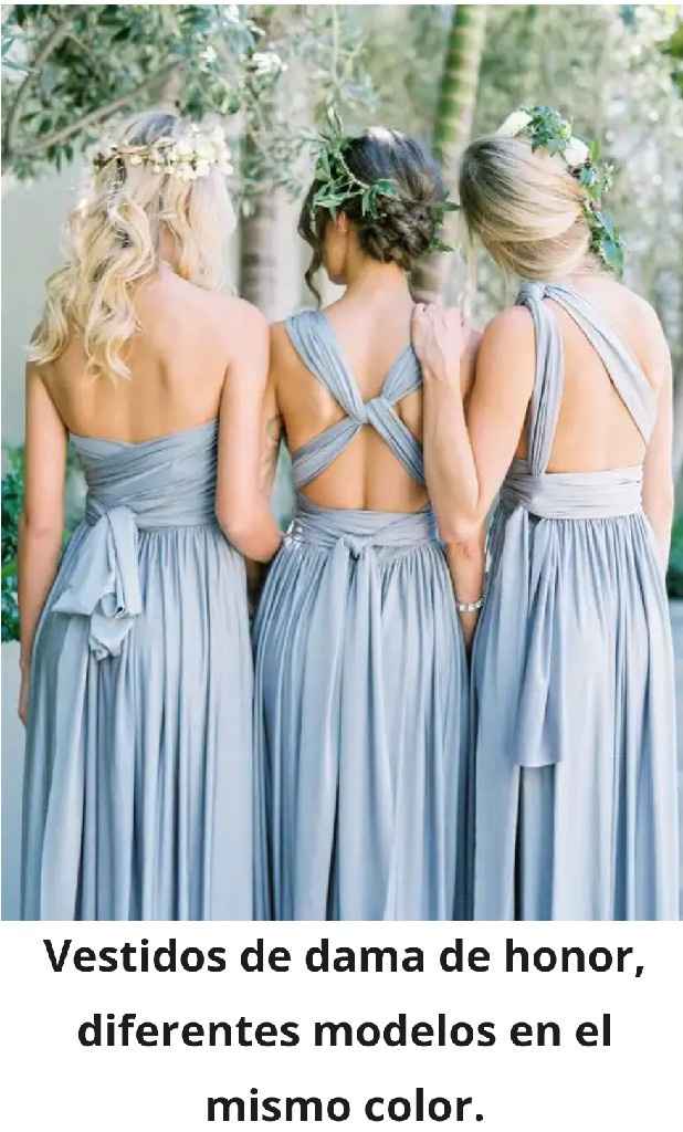 Damas: vestidos desiguales? - 6