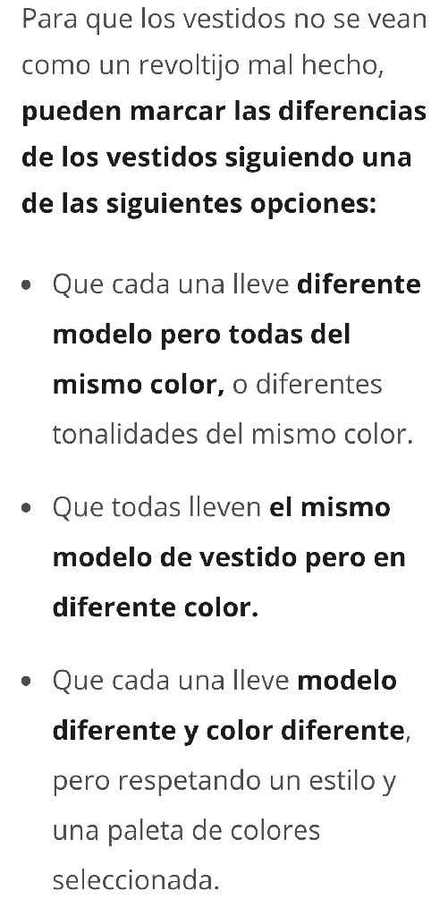 Damas: vestidos desiguales? - 7