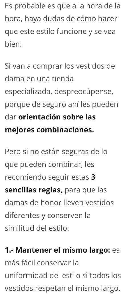 Damas: vestidos desiguales? - 9