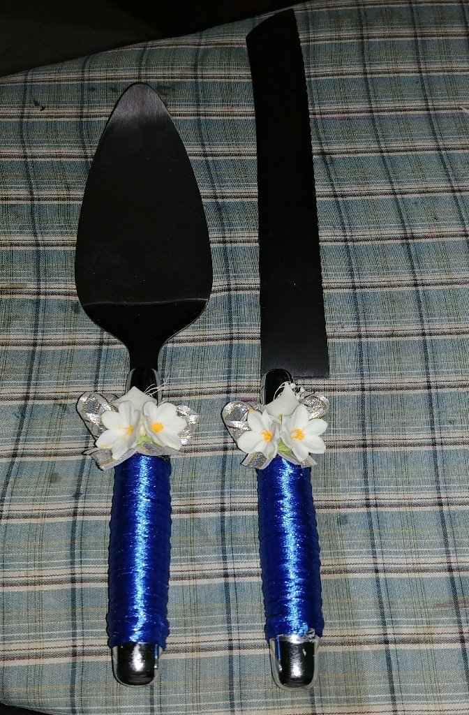 Pala y cuchillo para el pastel ✔ - 3