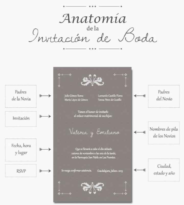 Invitación de Boda - 1