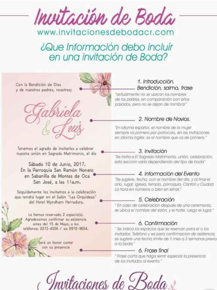 Invitaciones - 1