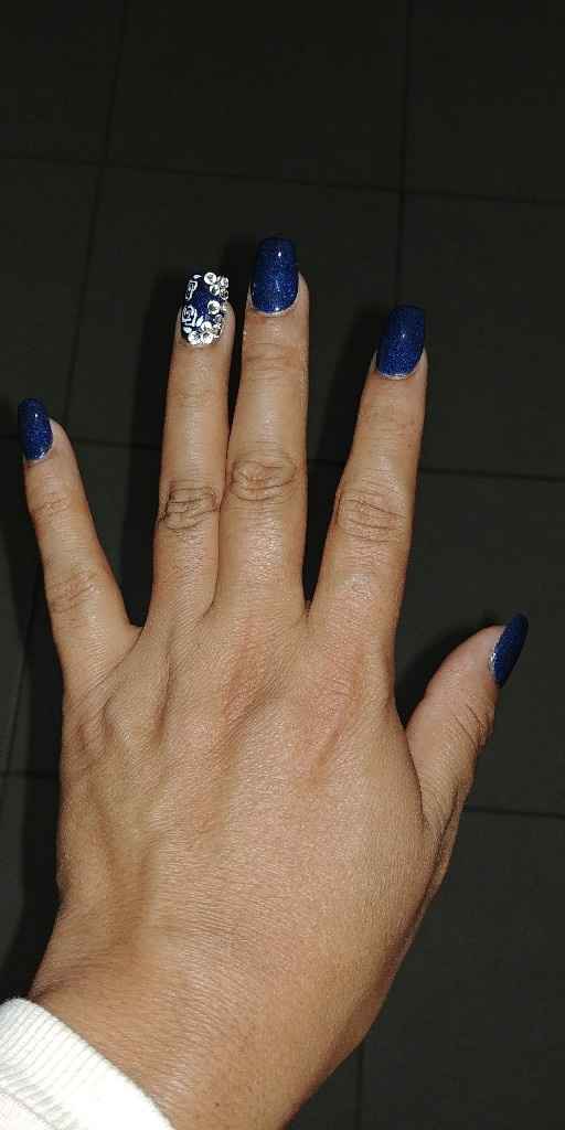 Mis uñas para el gran día!!! - 2