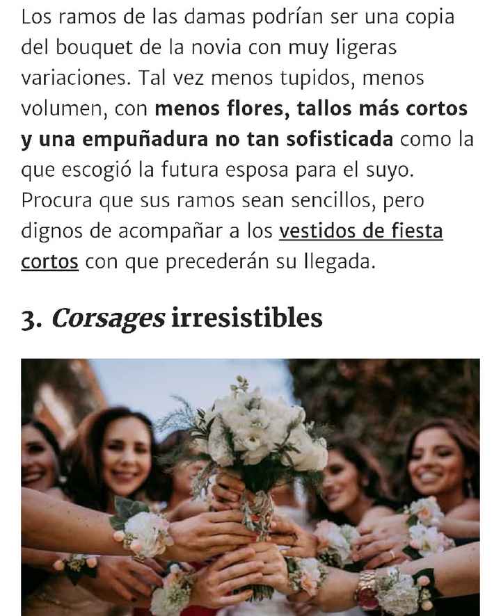 C- Corsage para sus damas - 6