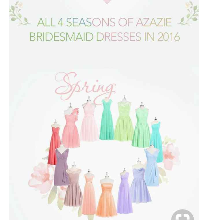 Colores de temporada para boda - 1