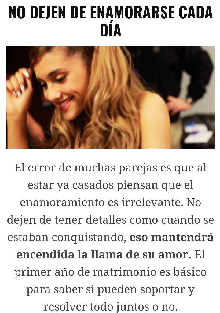 Cosas que deben de hacer el 1er año de matrimonio - 4