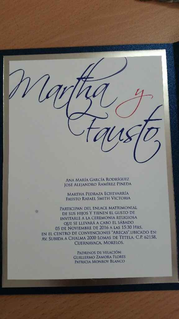 Hola futuras novias. es mi primer devate y quisiera saber su estilo de invitacion. - 2