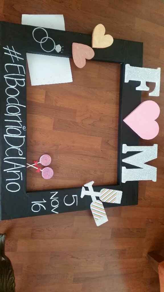 La inspiración y la realidad! marco diy - 2