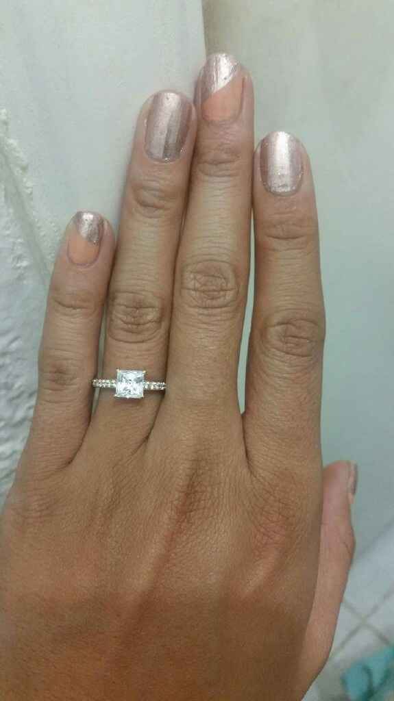 Llego la hora de presumir sus anillos - 1