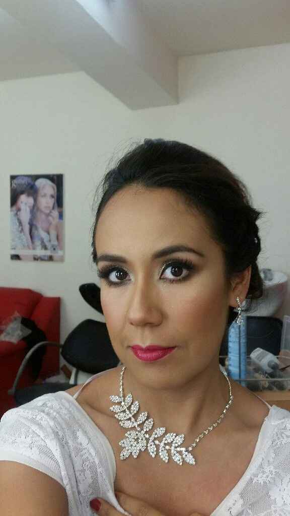 Prueba de peinado y maquillaje! - 1