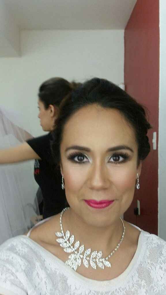 Prueba de peinado y maquillaje! - 2