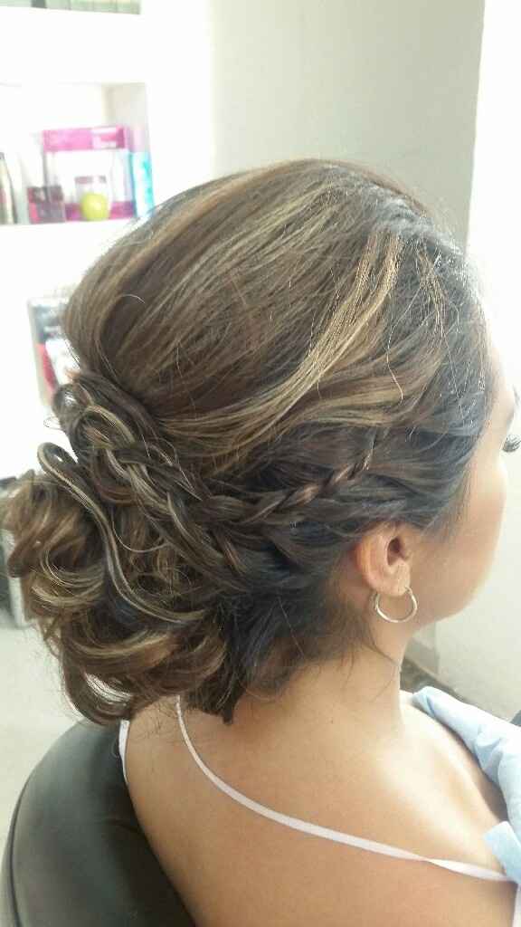 Prueba de peinado y maquillaje! - 4