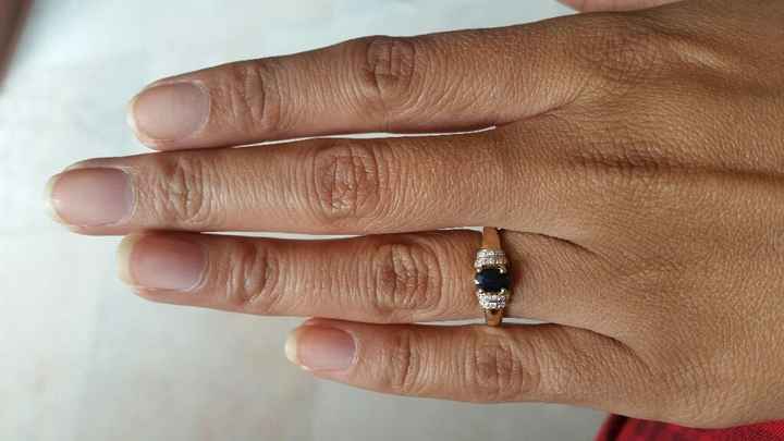 Mi hermoso anillo está de vuelta! - 1