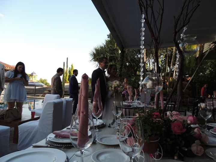 Centro de mesa de arbolito