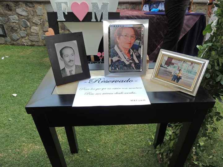 Nuestros seres queridos que ya no están.