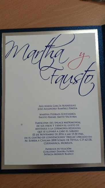 Hola futuras novias. es mi primer devate y quisiera saber su estilo de invitacion. - 2