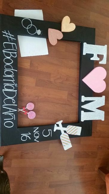 La inspiración y la realidad! marco diy - 2