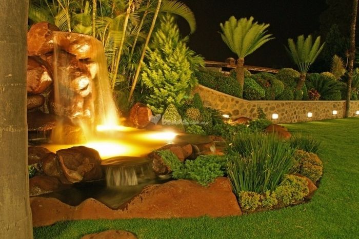 Una cascada pequeña