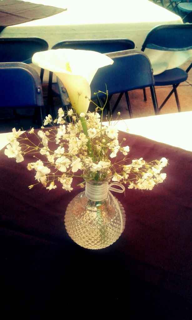 Centros de mesas cuanto gastaron ... - 1