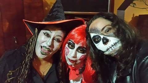 Despedida mixta en halloween - 16