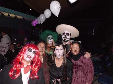 Despedida mixta en halloween - 24