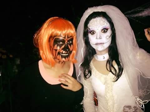 Despedida mixta en halloween - 30