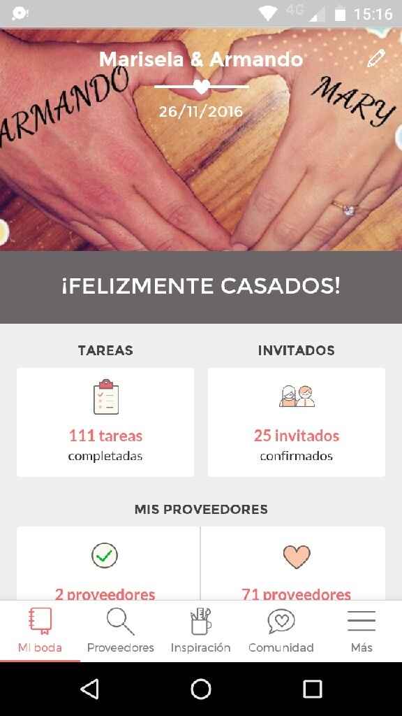 Por fin el gran día tan esperado ha llegado - 1