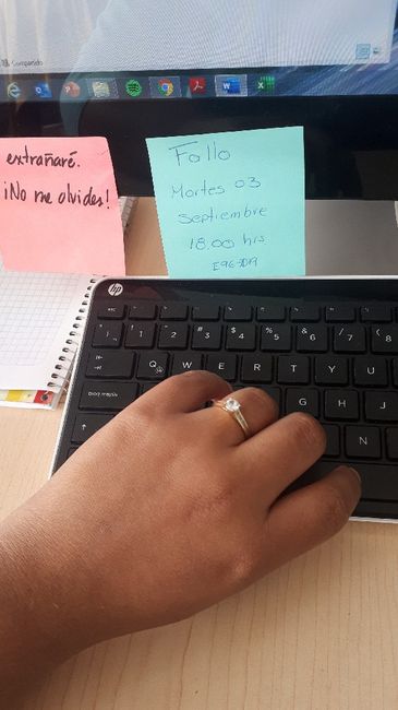 Mi anillo en la facultad🤭 - 1