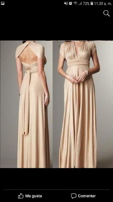 Vestidos de Damas, la eterna pregunta 😔😝 3