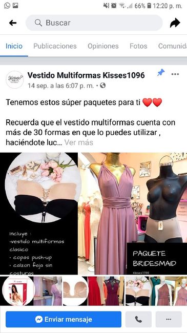 Vestidos de Damas, la eterna pregunta 😔😝 2