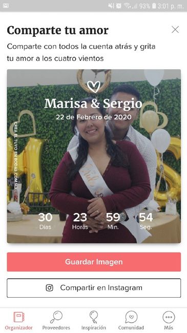 a un mes!!! 22.02.2020 😍 1