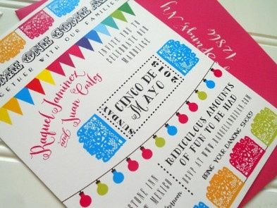 Boda Mexicana - Invitaciones 6