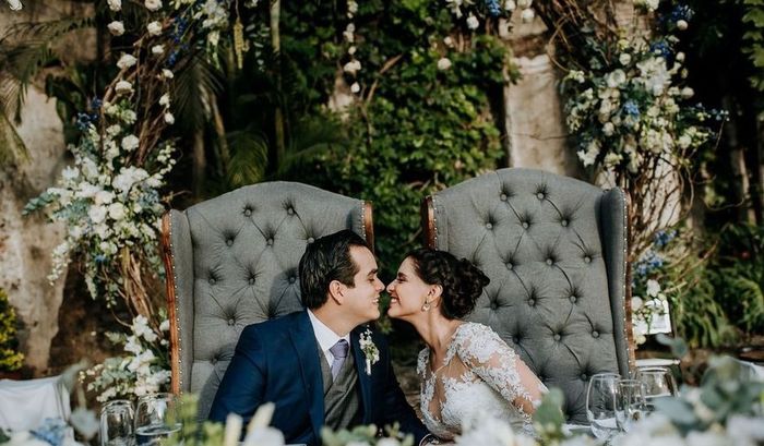 Una boda gris con lila de inspiración 💜🖤 1