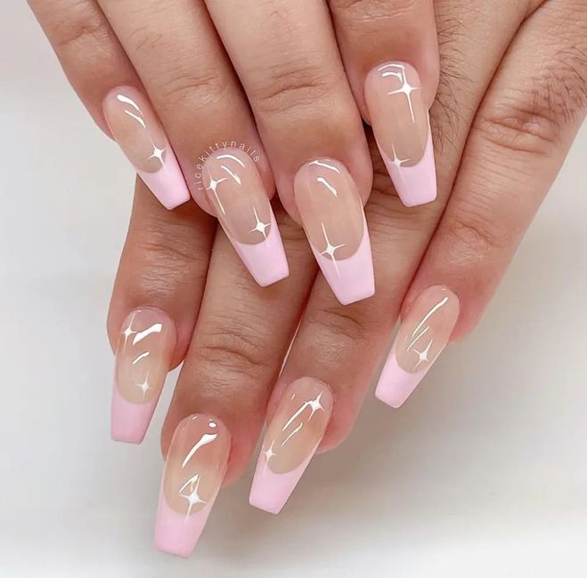 Uñas Barbiecore para novias 💅 4