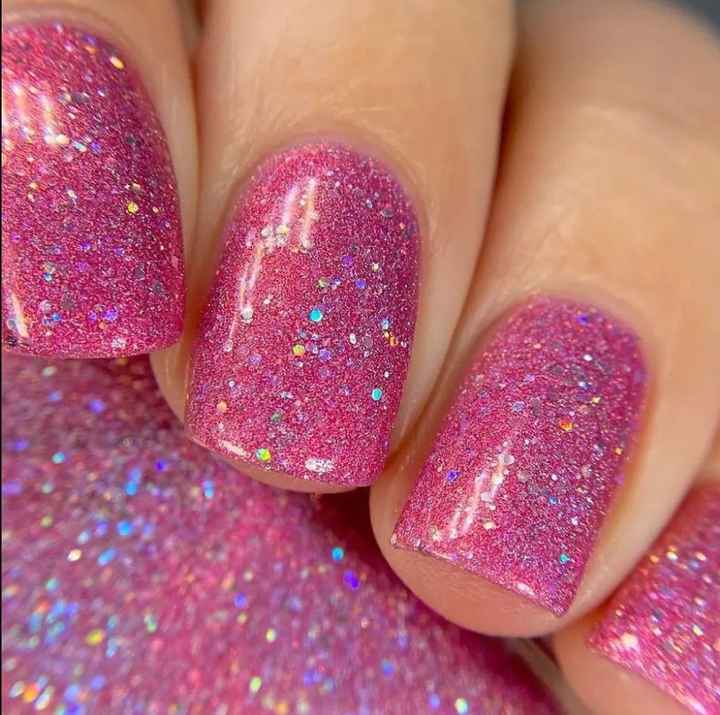 Uñas Barbiecore para novias 💅 - 2