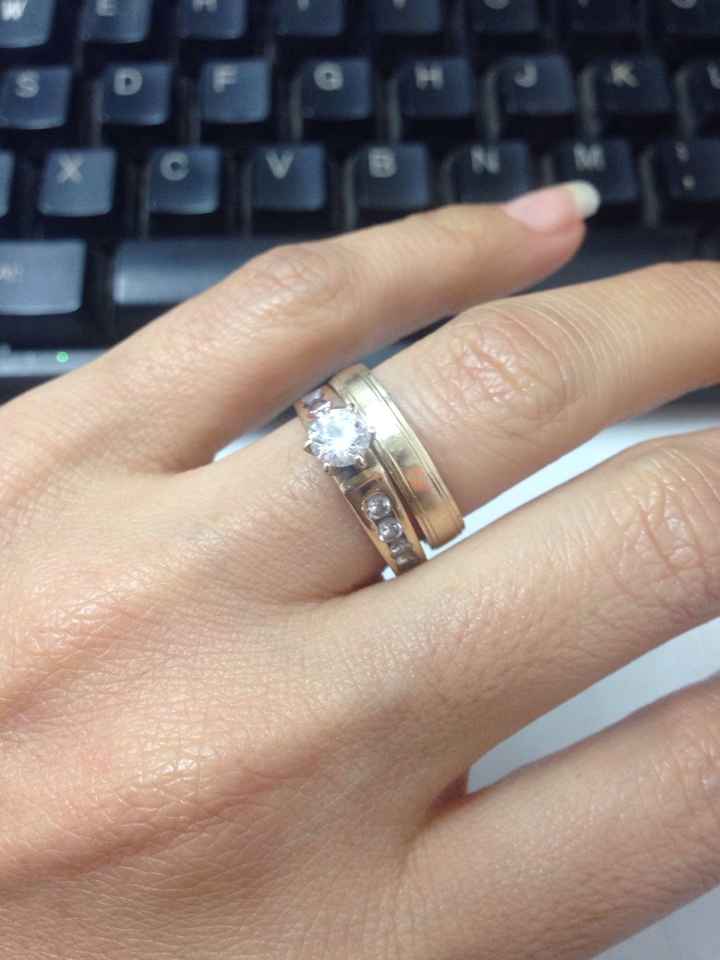 Mi anillo de compromiso!!! me muestran el de ustedes??? - 1
