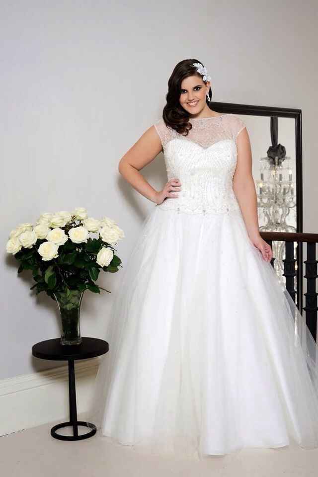Novia talla grande. consejos para el vestido de novia! - 1