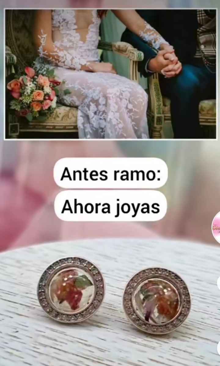 Ramo de novia después de la boda - 1