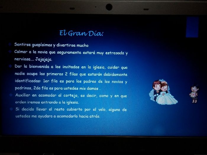 invitacion de mis damas