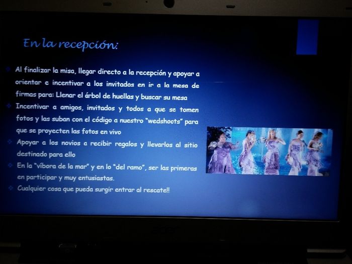 invitacion de mis damas