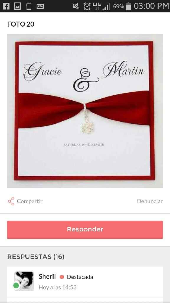 Las invitaciones!! - 1