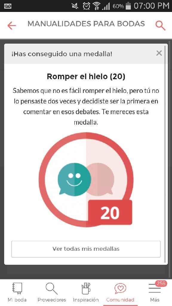 Medalla !!!!  y tu cuantas.llevas??? - 1