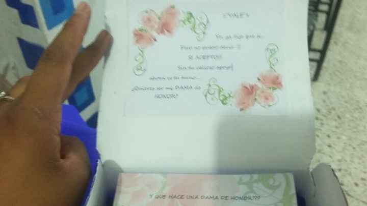 Las cajitas de las damas de honor - 2