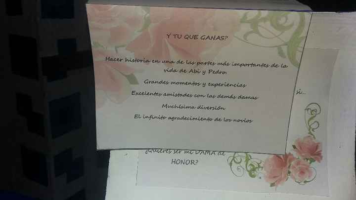 Las cajitas de las damas de honor - 6